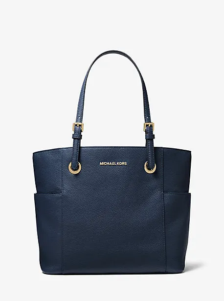 Jet Set Medium Pebbled Leather Tote Bag