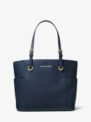 Jet Set Medium Pebbled Leather Tote Bag