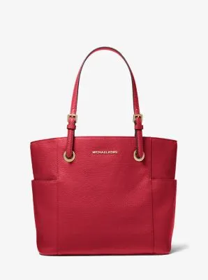 Jet Set Medium Pebbled Leather Tote Bag