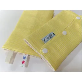 Jinglebib Drool Pad - Yellow