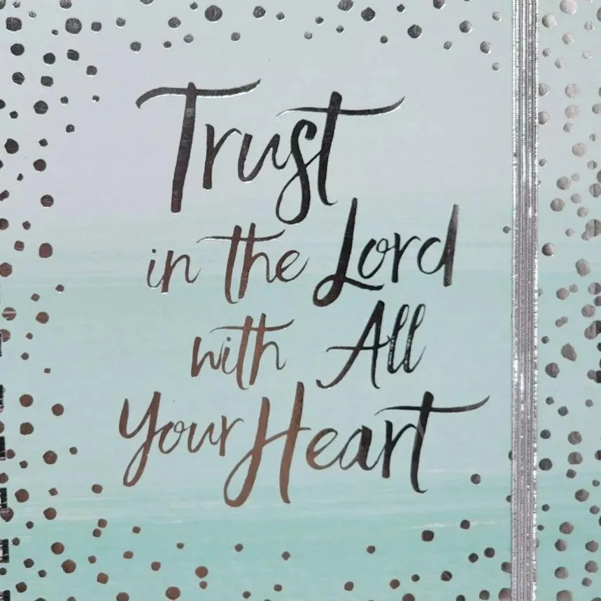 Journal Trust In the Lord With All Your Heart - Inspirational