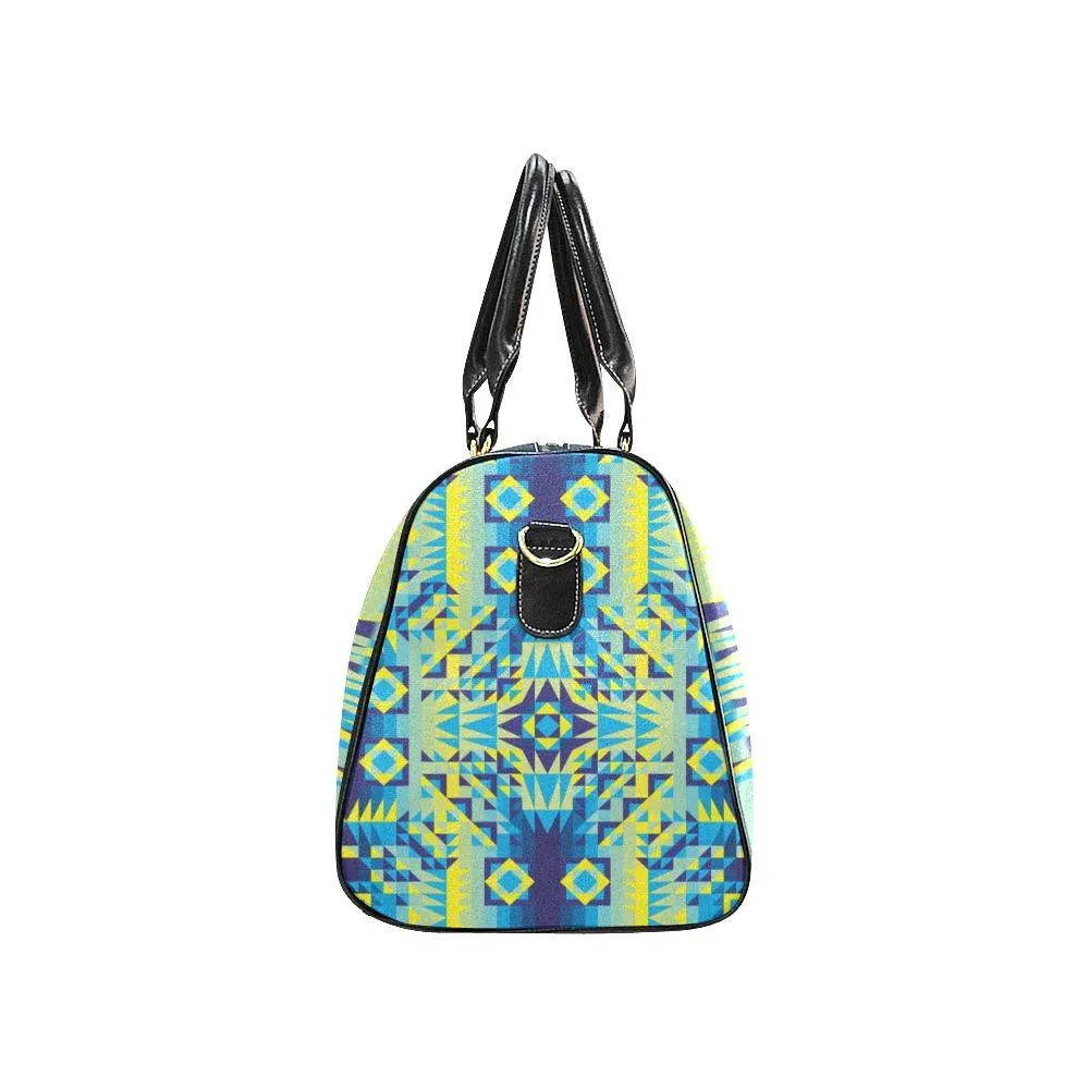 Kaleidoscope Jaune Bleu Waterproof Travel Bag/Small