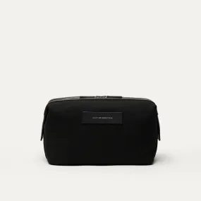 Kenyatta Canvas Toiletry Bag (Black)