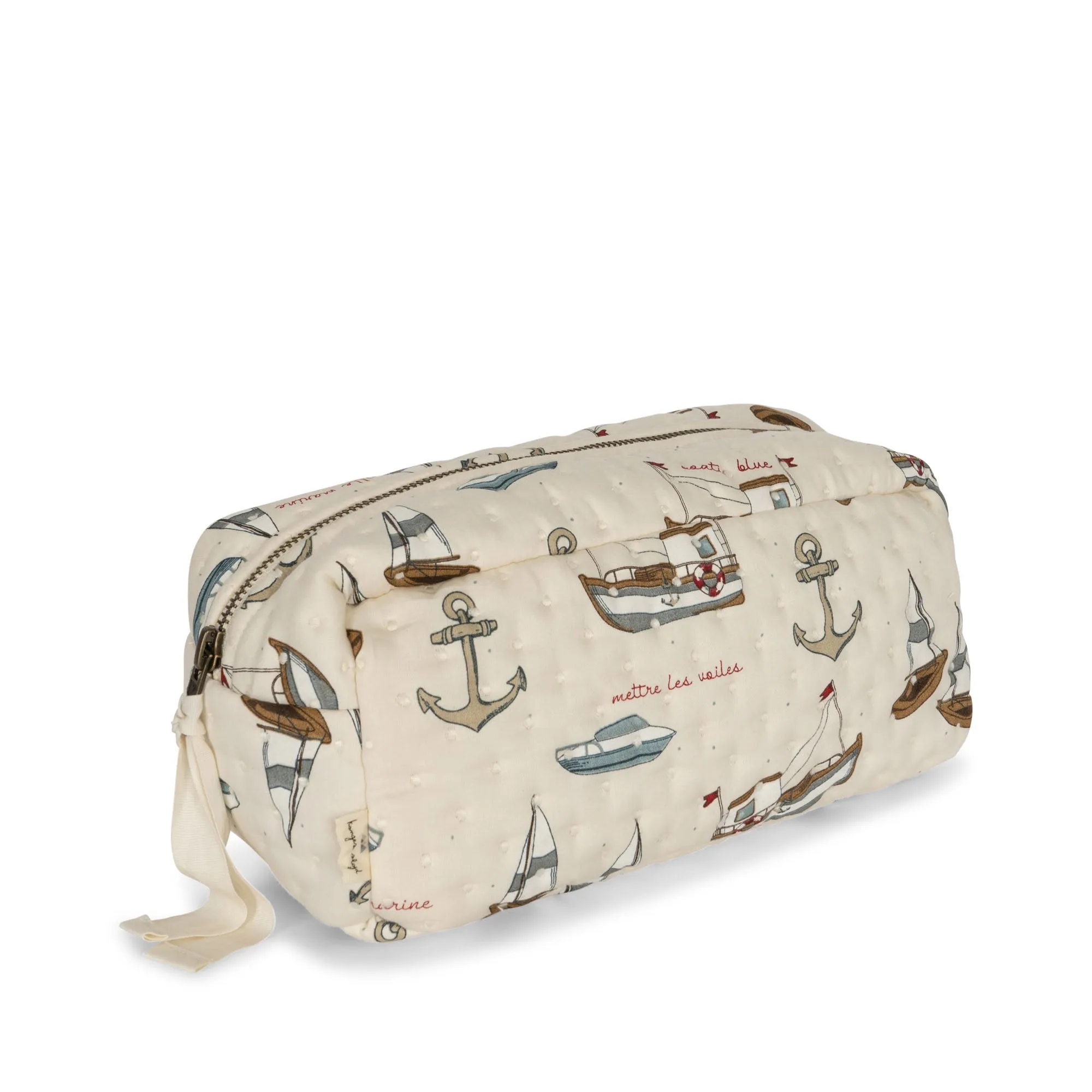 Konges Slojd - Petite Trousse de Toilette - Voilier||Konges Slojd - Small Toiletry Bag - Sail Away