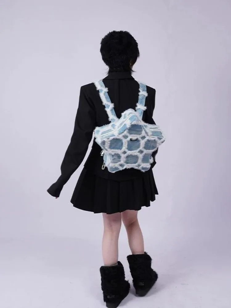 Large star shaped school bag【s0000003476】