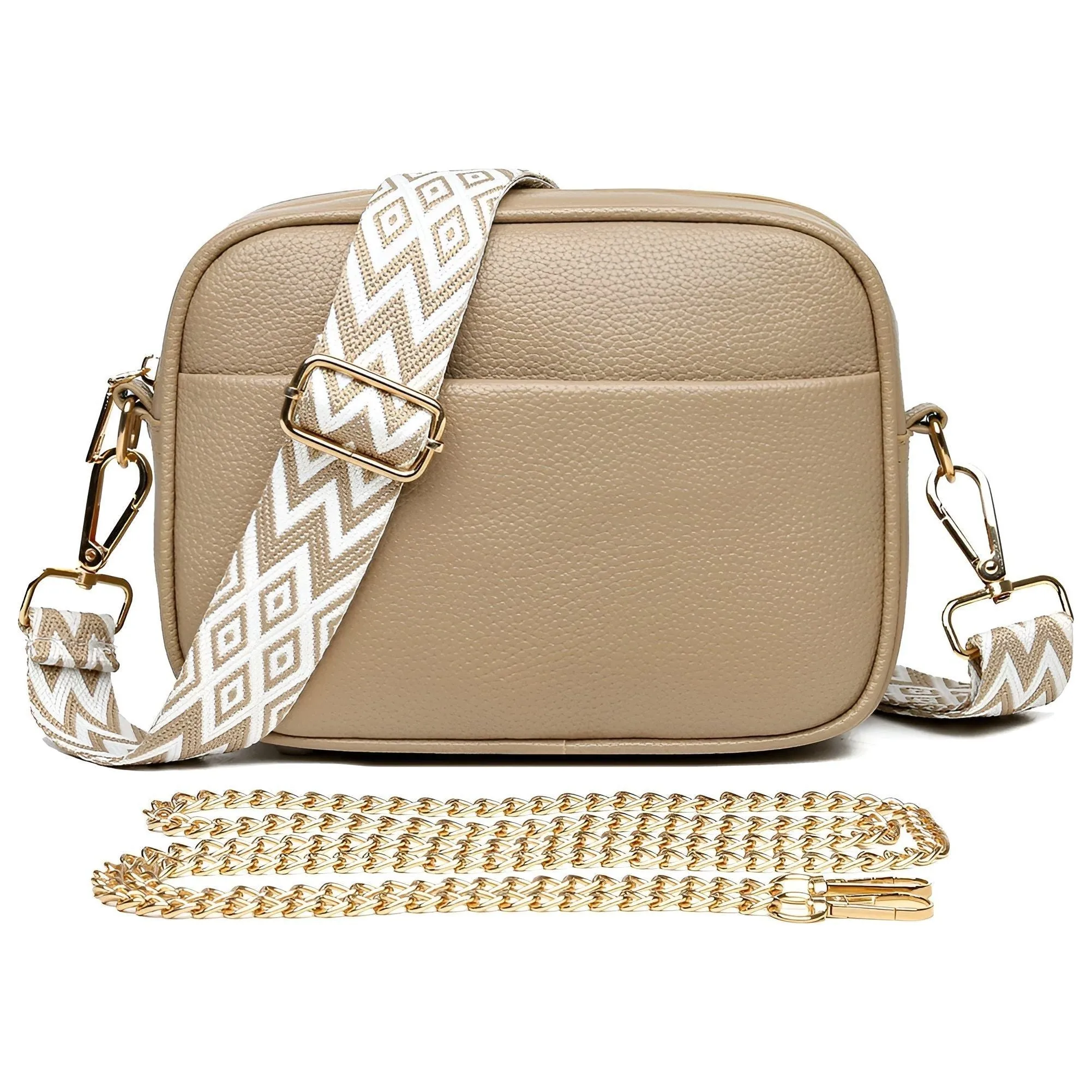 Larissa Bag - Luxuriöse Crossbody-Ledertasche für Frauen