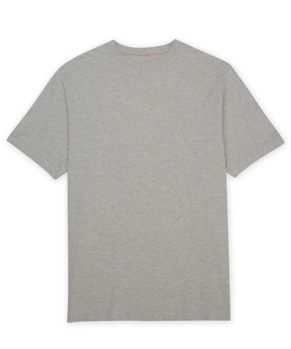 Left Coast Tee Pima Melange Short Sleeve T-Shirt