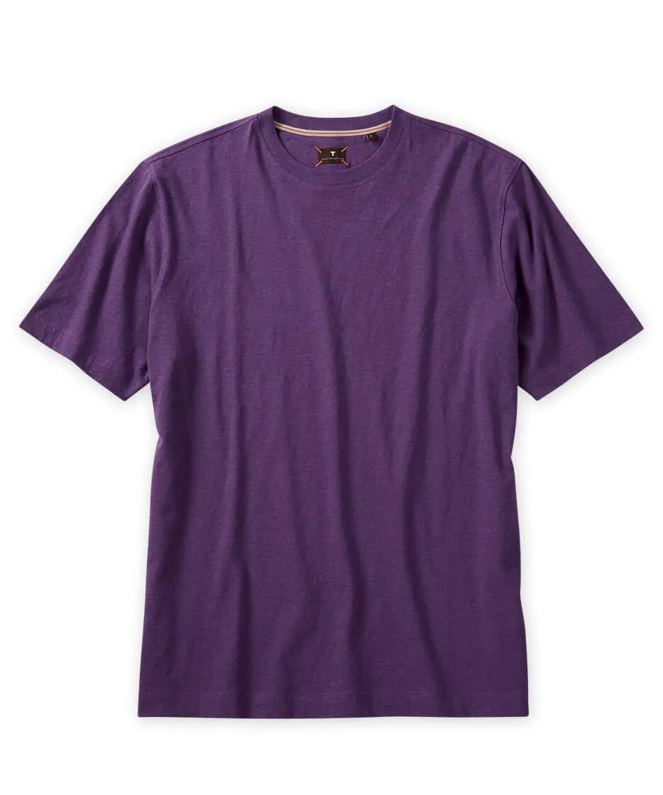 Left Coast Tee Pima Melange Short Sleeve T-Shirt