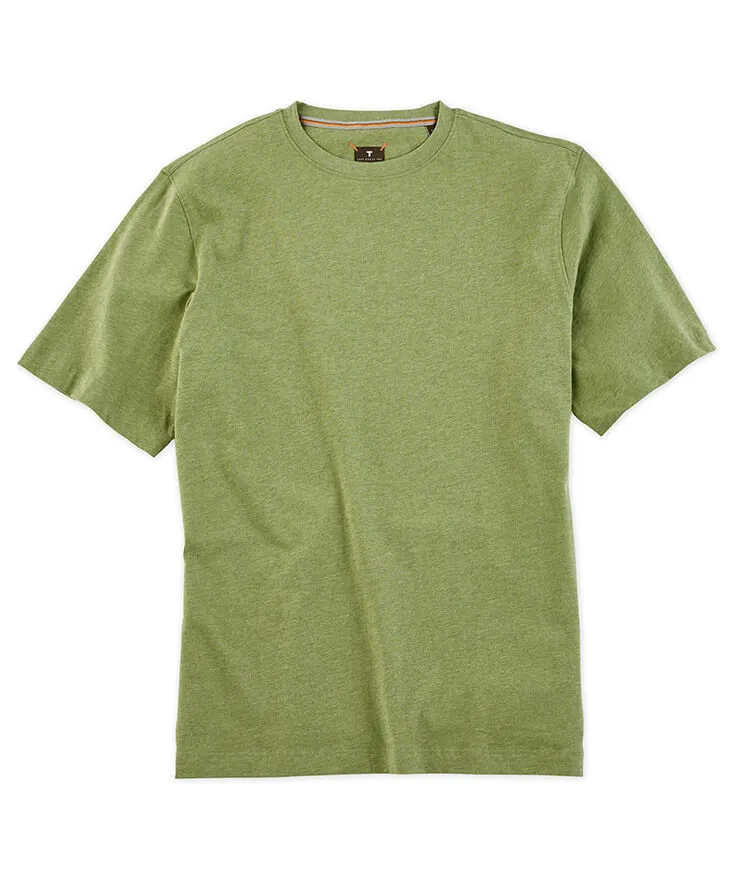 Left Coast Tee Pima Melange Short Sleeve T-Shirt