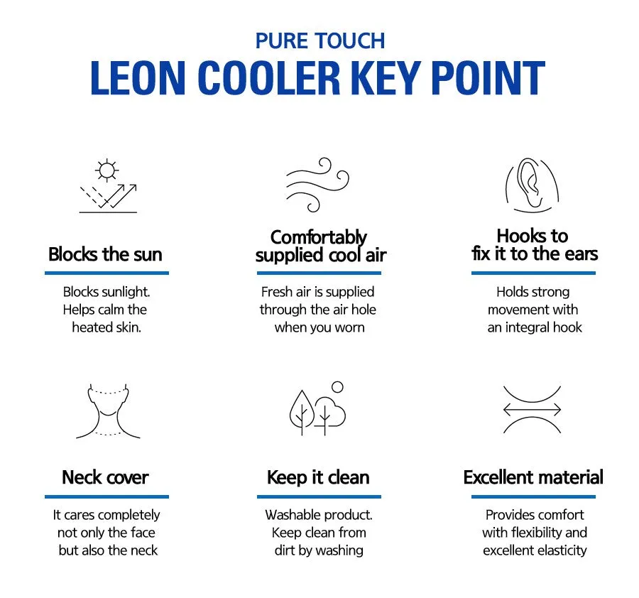 Leon UV Protected Neck Cooler for Men & Women