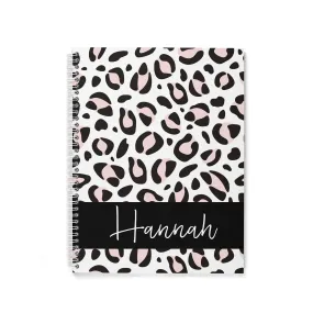 LEOPARD BAND PERSONALIZED SPIRAL NOTEBOOK