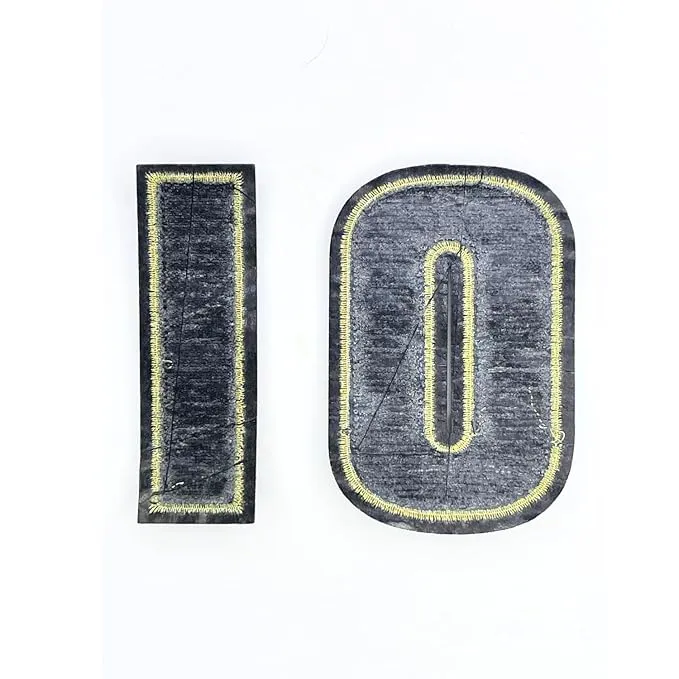 Letter O Hot fix Or Sew Patch