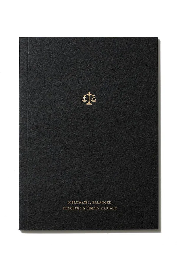 Libra Zodiac Notebook