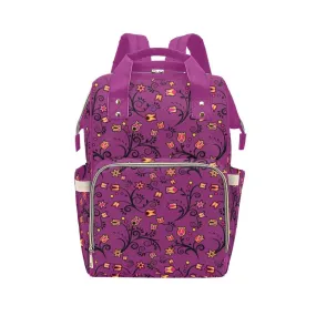 Lollipop Star Multi-Function Diaper Backpack/Diaper Bag