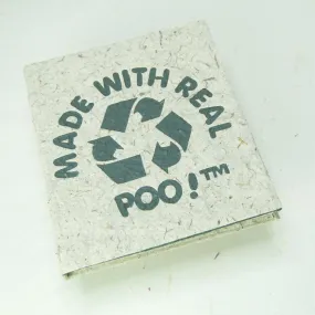 Made With Real Poo! - Natural - Eco-friendly Journal