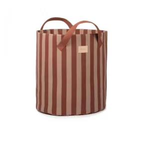 Majestic Toybag - Marsala Taupe Stripes