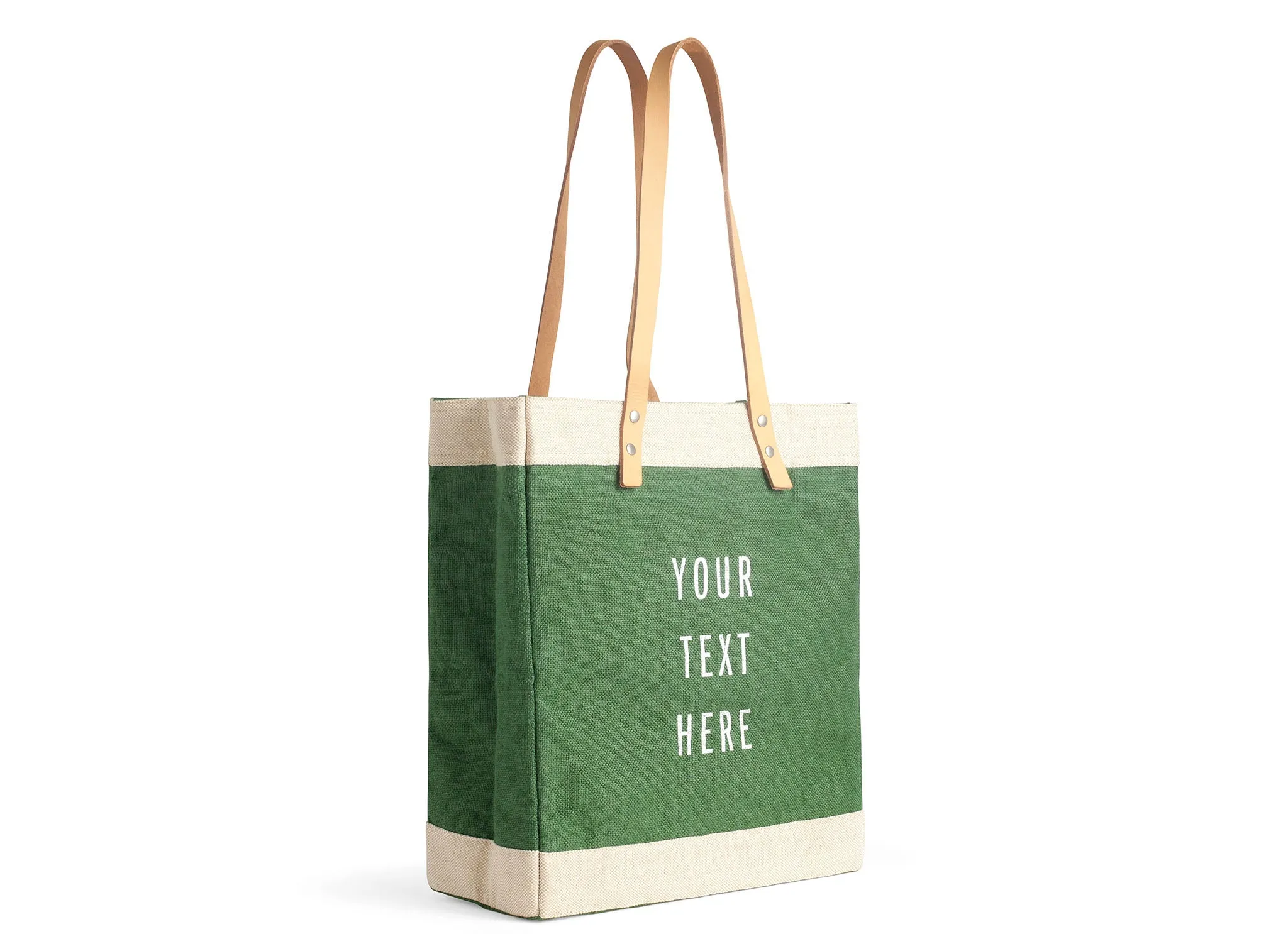 Market Tote in Field Green - Wholesale