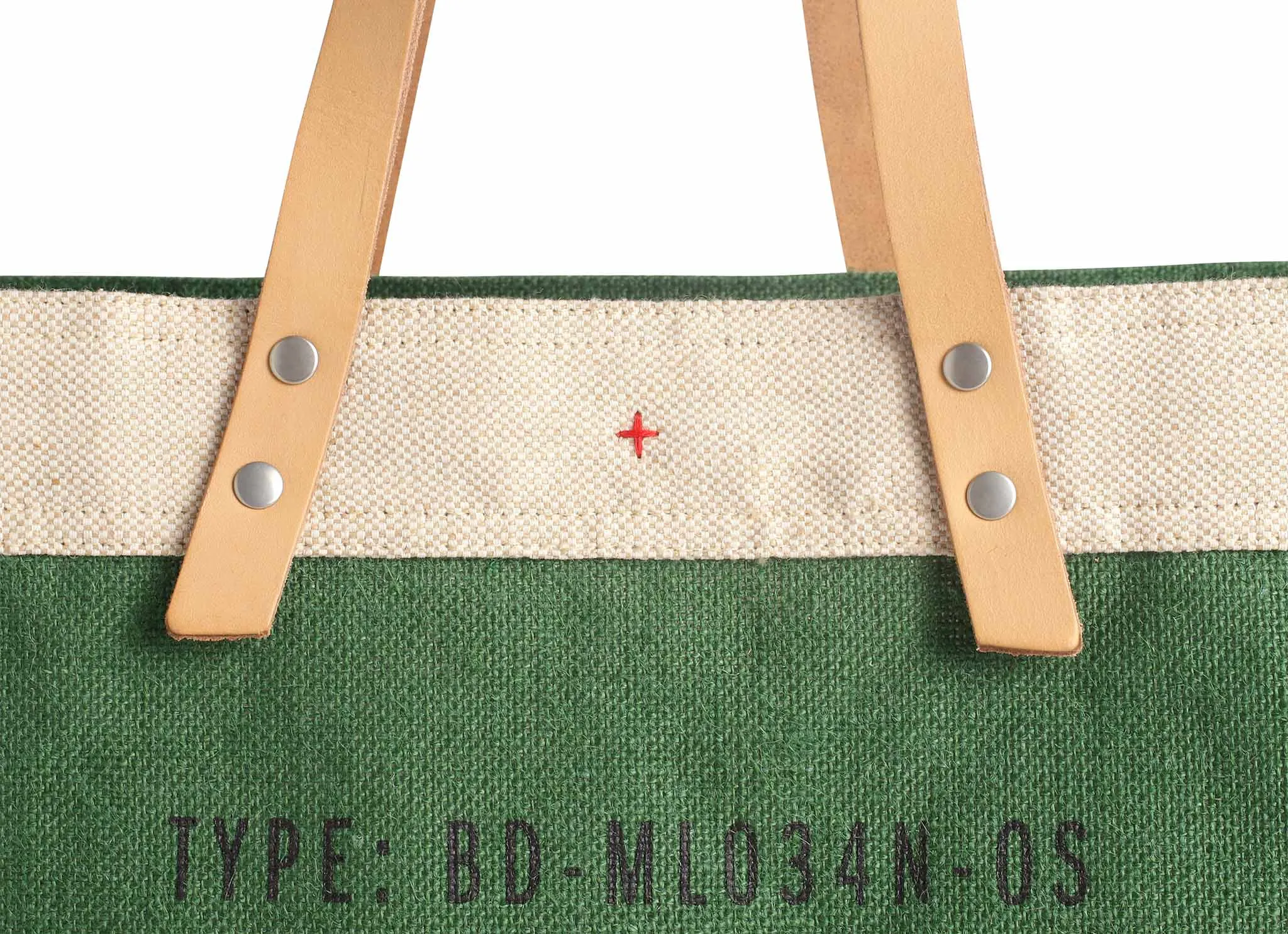 Market Tote in Field Green - Wholesale