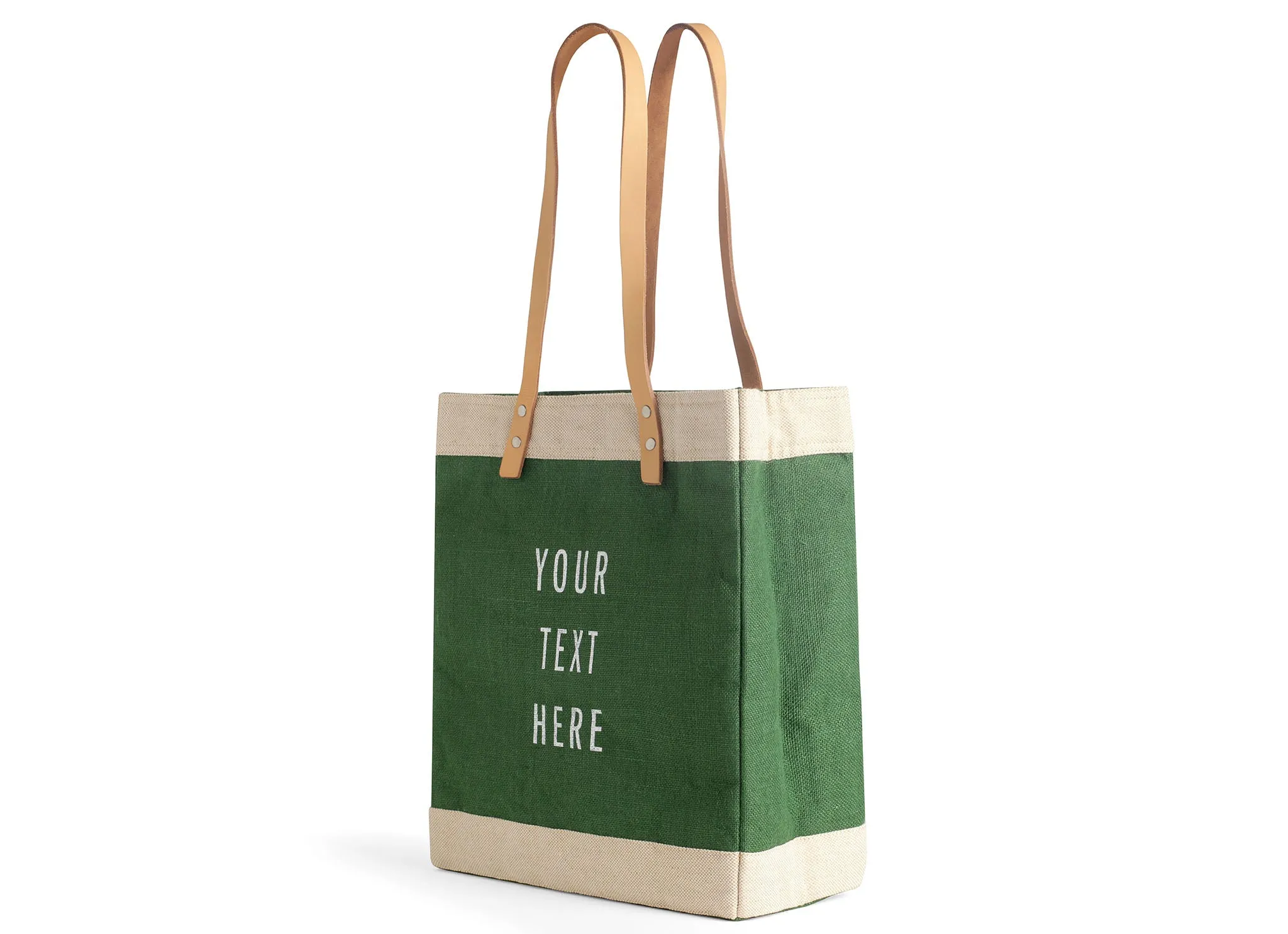 Market Tote in Field Green - Wholesale