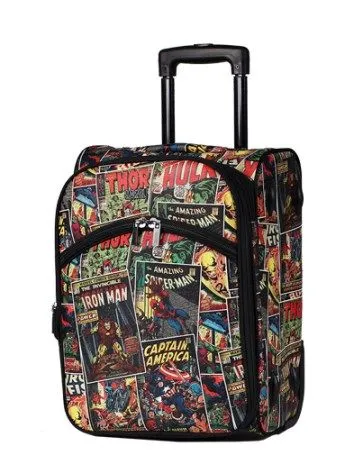 Marvel - Avengers Comic Print 18" Small Softside Suitcase