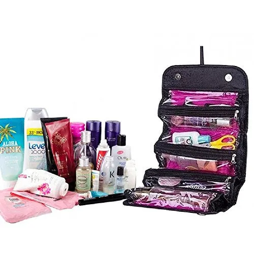 Maxxlite Black Toiletry Bag