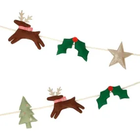 Meri Meri Festive Icon Christmas Felt Garland