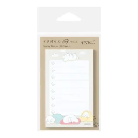 Midori Sticky Notes To Do - Dog Gray