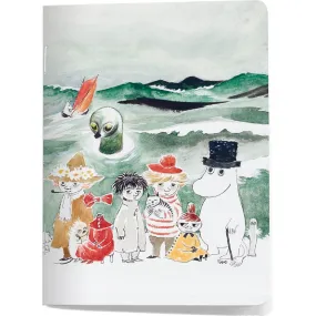 Moomin Seamonster Notebook A5  - Putinki