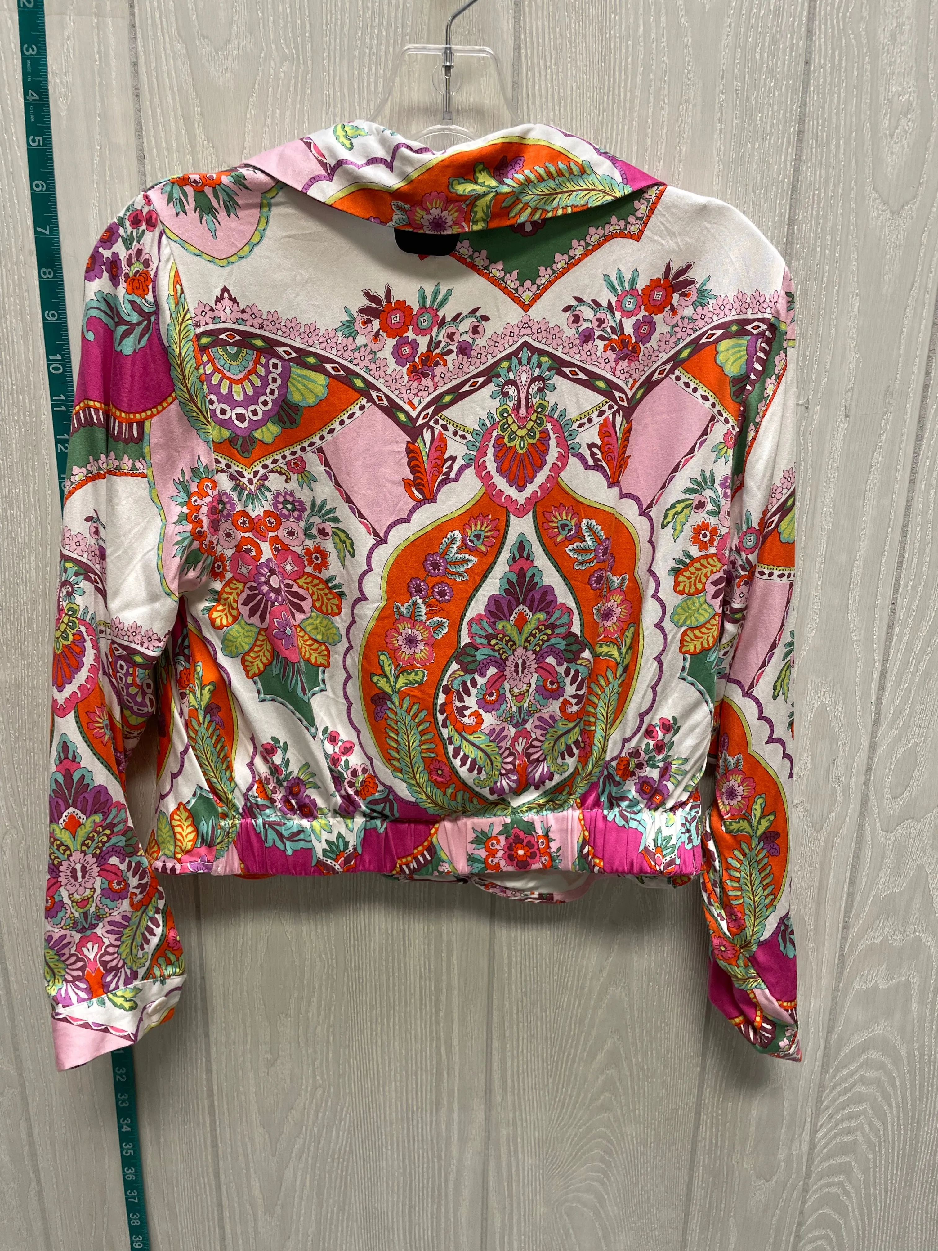 Multi-colored Top Long Sleeve Rachel Zoe, Size Xs