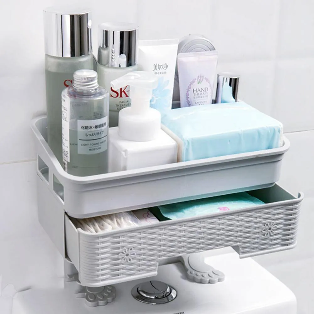 Multi-Layer Bathroom Cosmetic Storage Rack