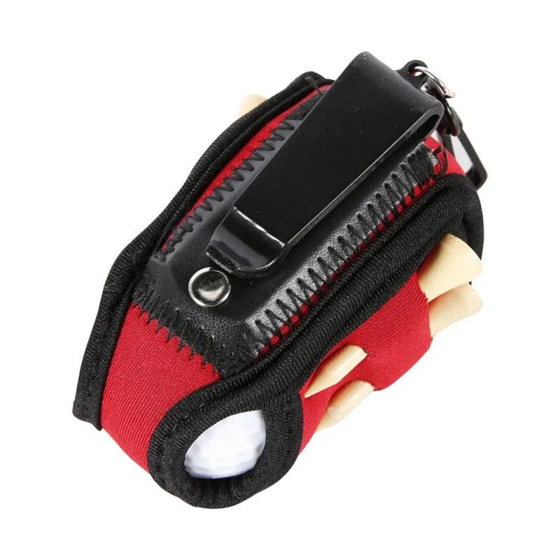 Multifunctional Portable Golf Ball Holder Mini Waist Bag