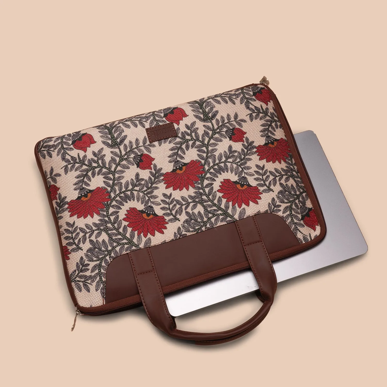 Nawabi Couture L-Zippered Laptop Sleeve