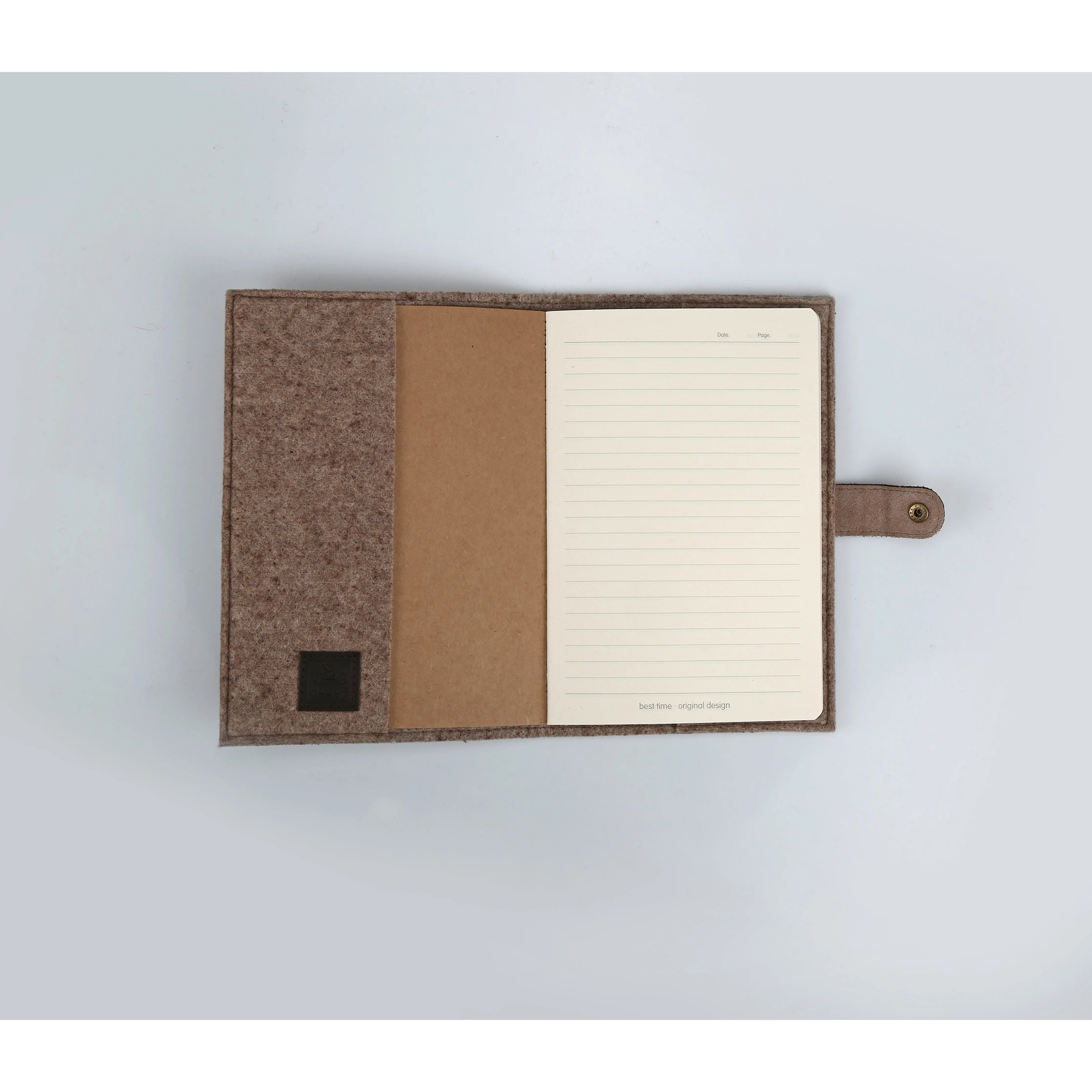 Notebook with Woven Cover