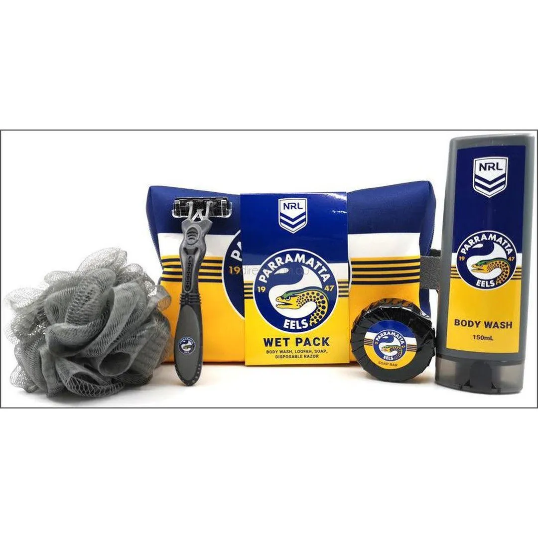 NRL Parramatta Eels Toiletry Bag Gift Set