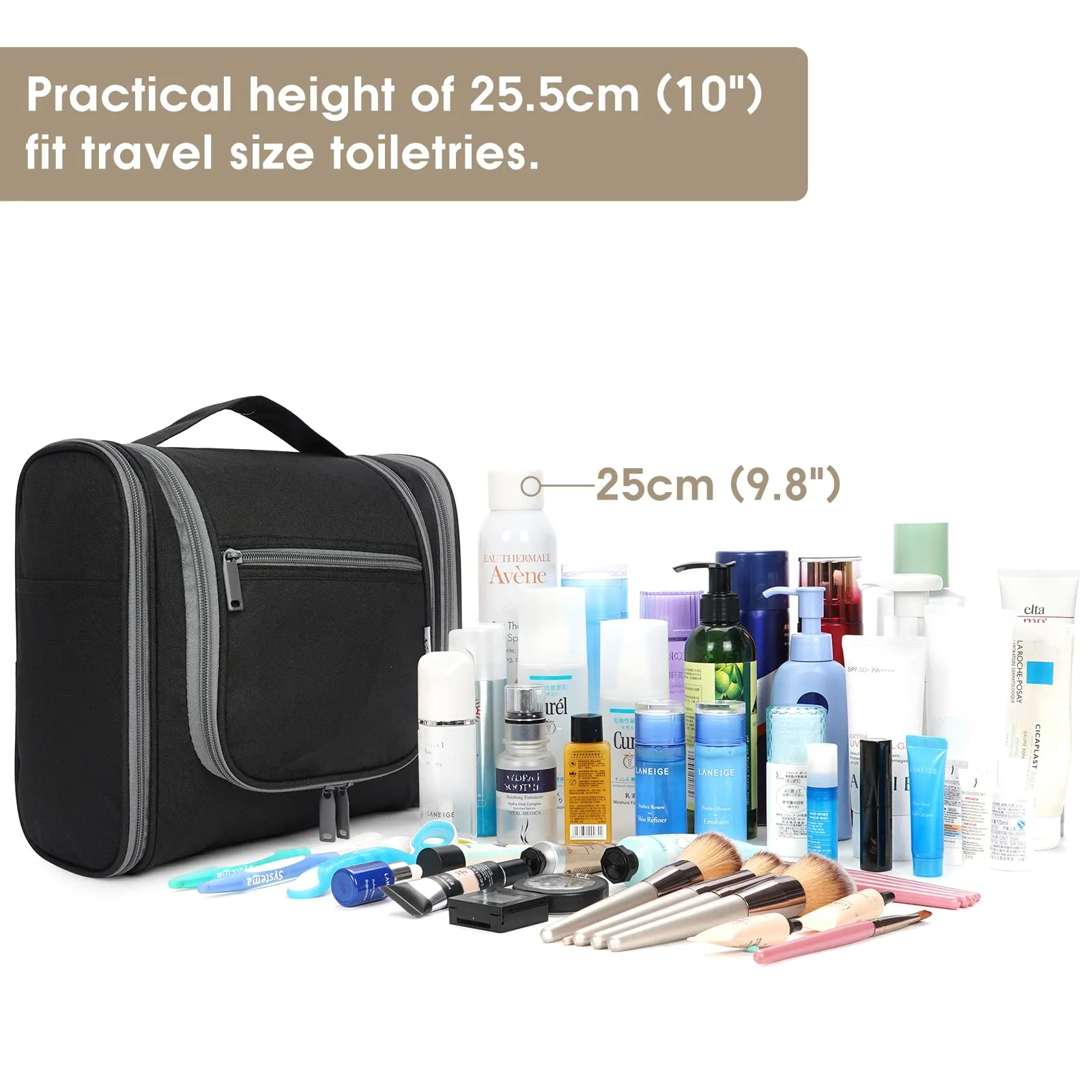 NW5126 Travel Toiletry Cosmetic Bag With Handle