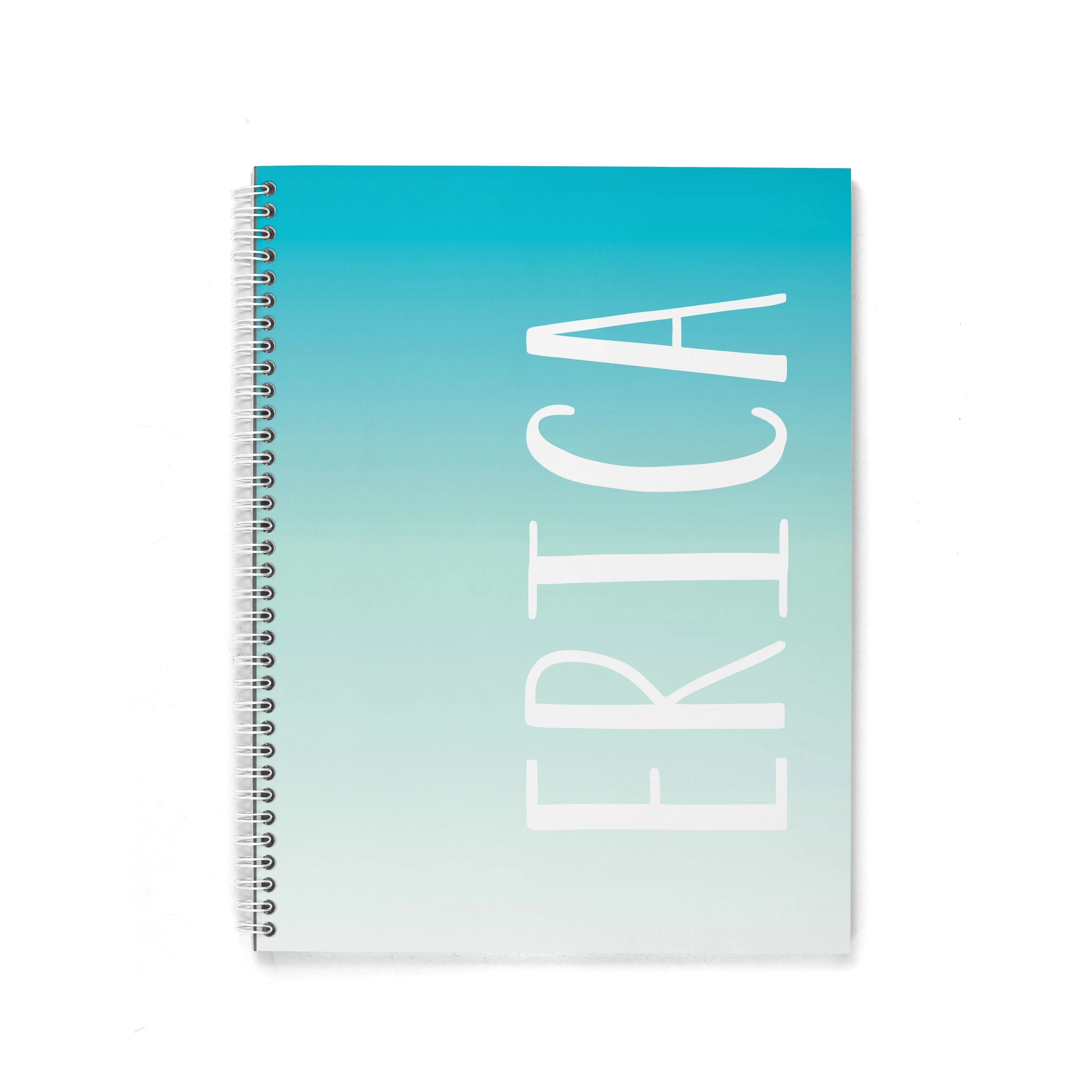 OMBRE PERSONALIZED SPIRAL NOTEBOOK