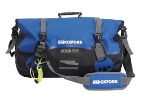 Oxford AQUA RB-30 Roll Bag - Black/Blue