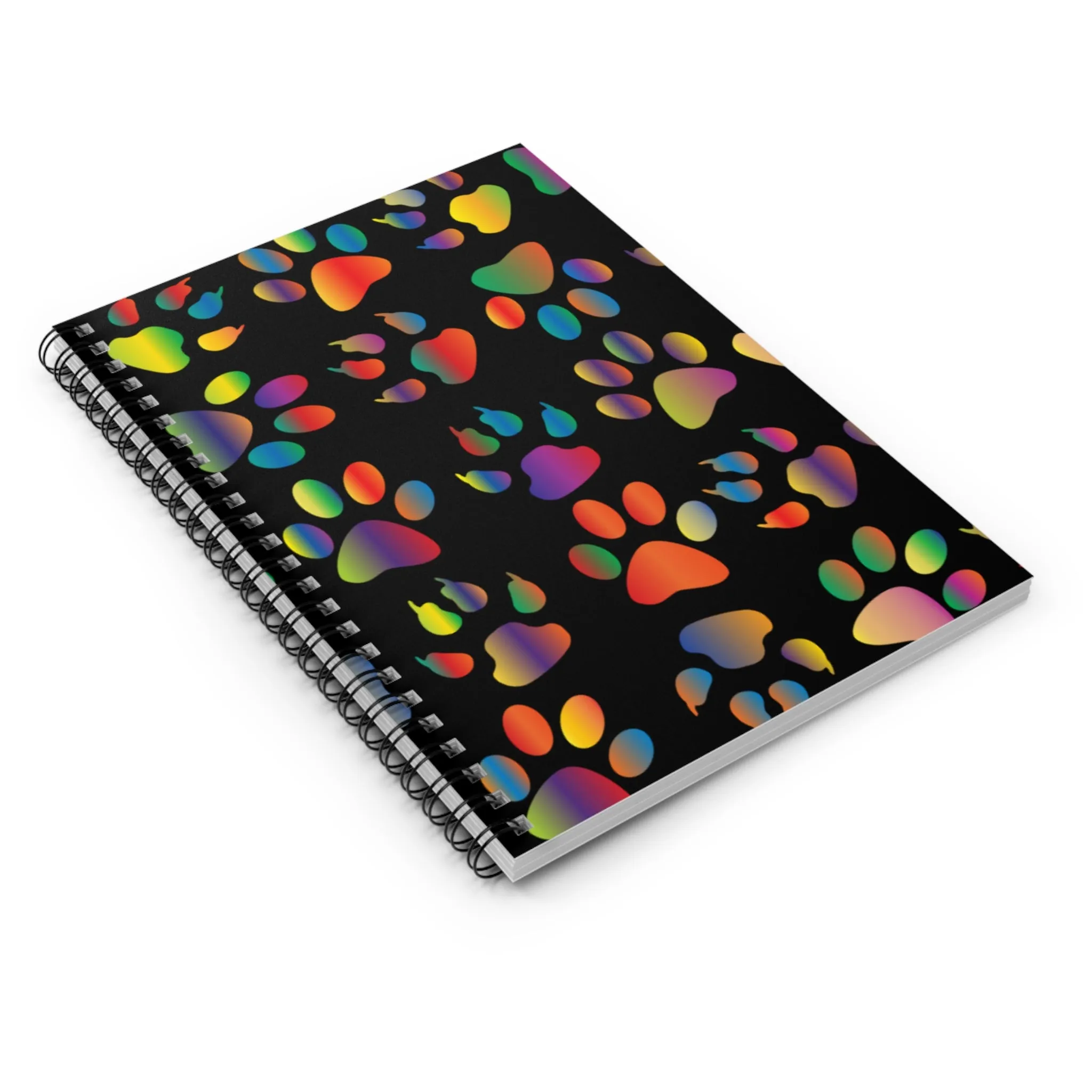 Paws and Claws Spiral Lined Notebook