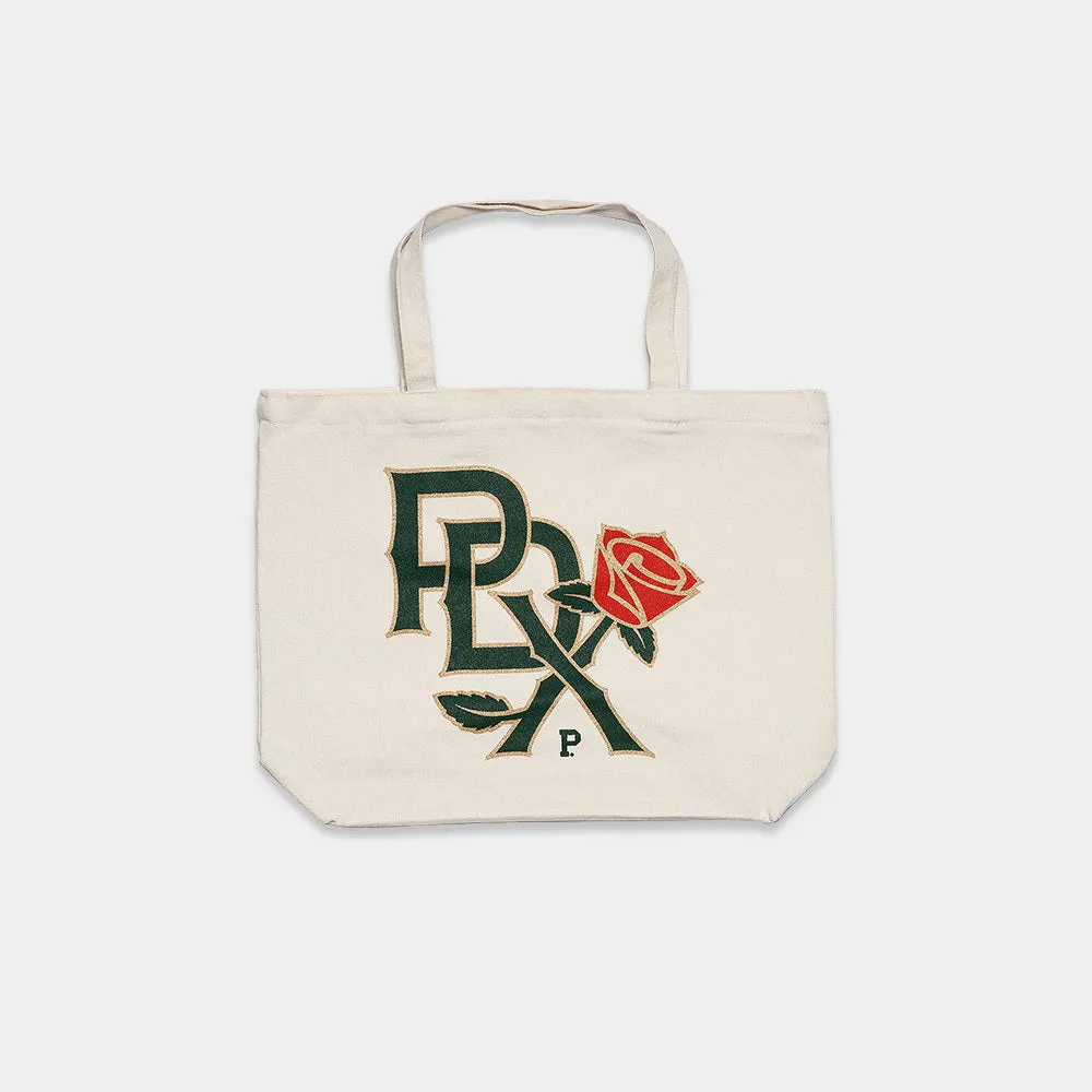 PDX Rose Zip Tote