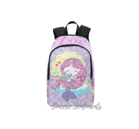 Personalized Musical Mermaid Back Pack