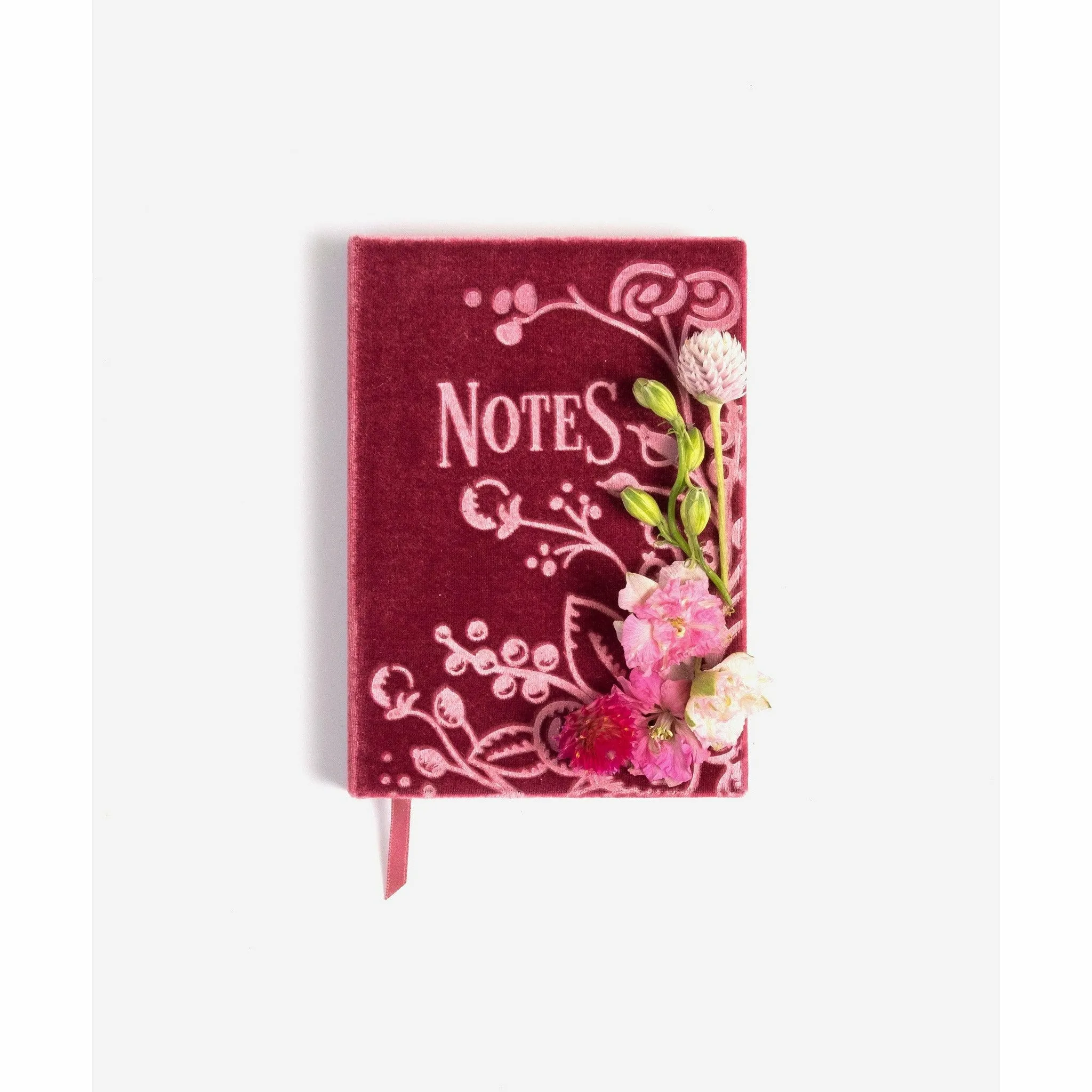 Petite Velvet Notes Floral Book