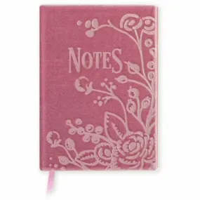 Petite Velvet Notes Floral Book