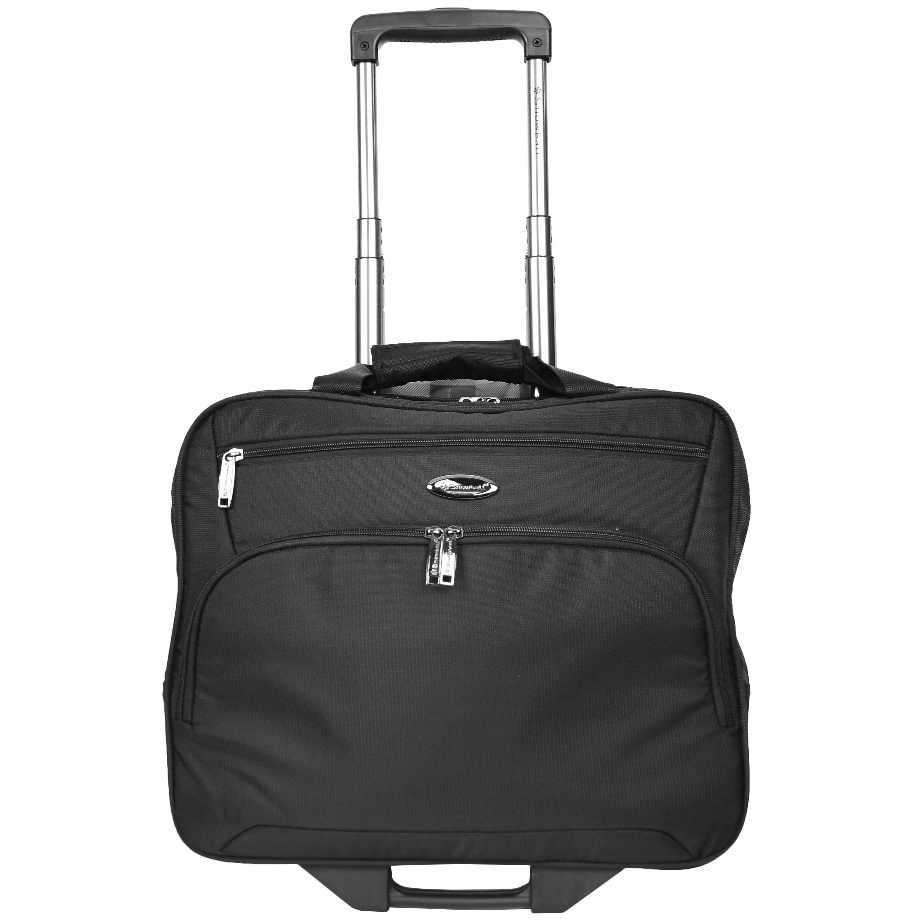 Pilot Case with Wheels Lightweight Cabin Bag H79 Black