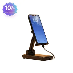 PowerStand Pro: The Ultimate 10000mAh Charging Hub with Built-In Phone Stand!