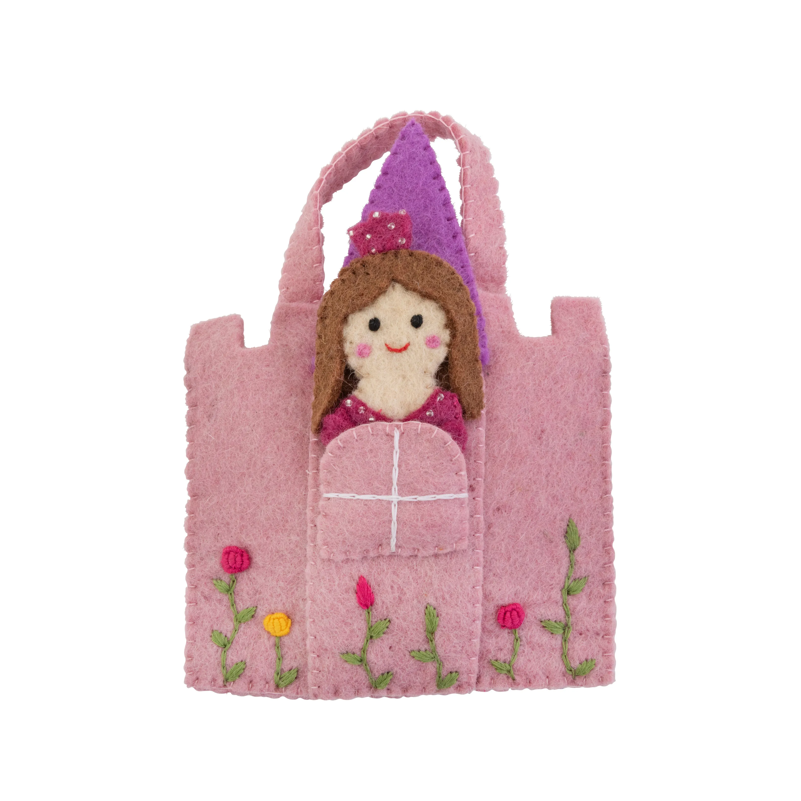 Princess Finger Puppet Play Bag