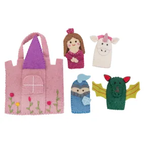 Princess Finger Puppet Play Bag