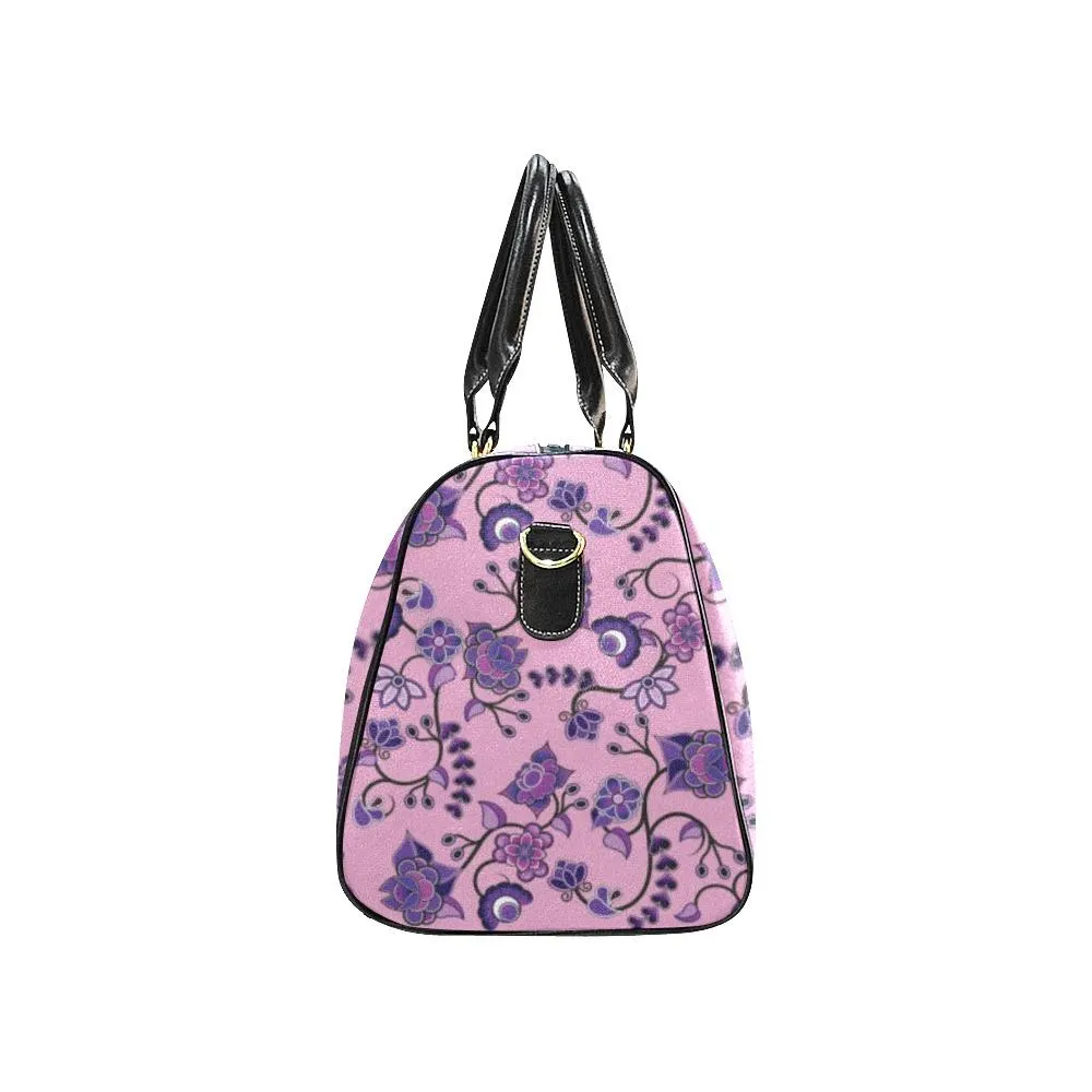 Purple Floral Amour Waterproof Travel Bag/Small