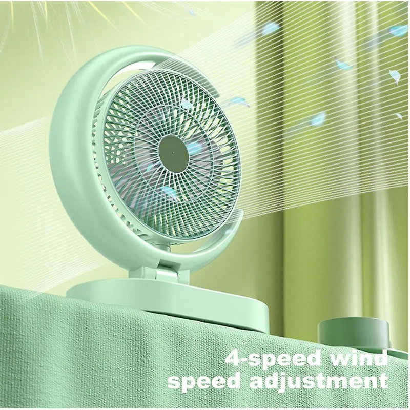 Quiet Operating Rechargeable Desktop Fan