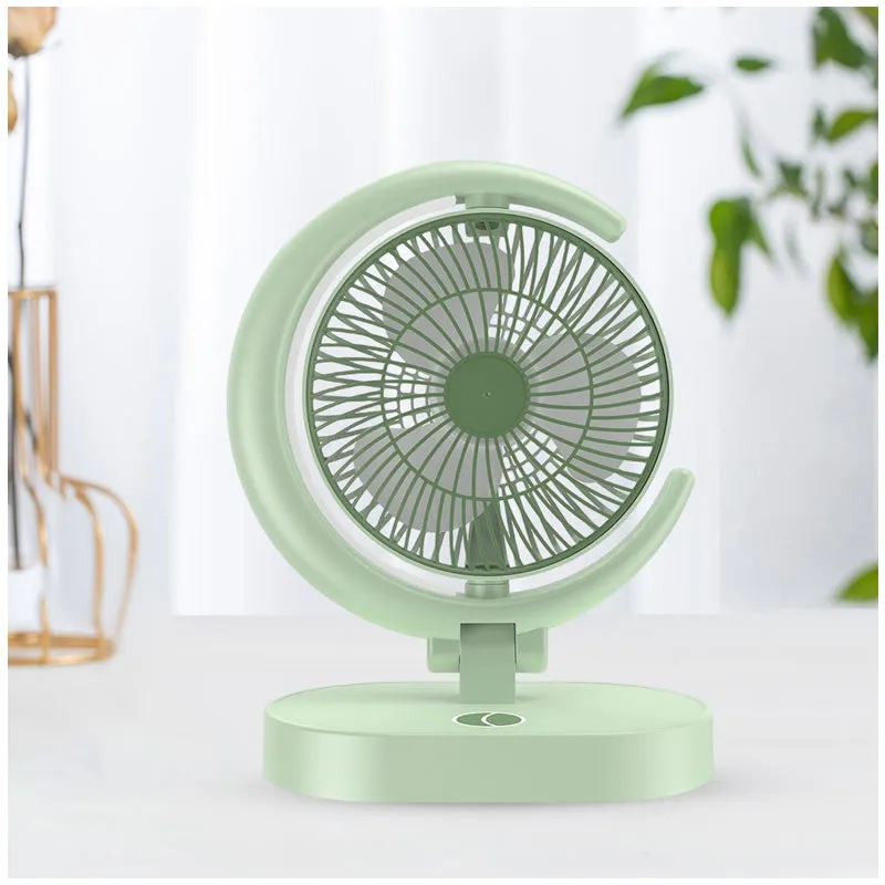 Quiet Operating Rechargeable Desktop Fan