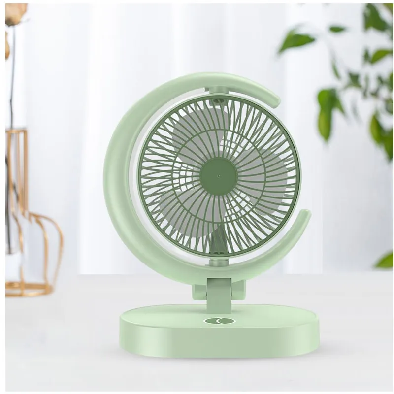 Quiet Operating Rechargeable Desktop Fan